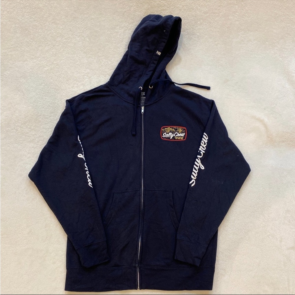 Salty Crew Zipup Hooded Sweatshirt